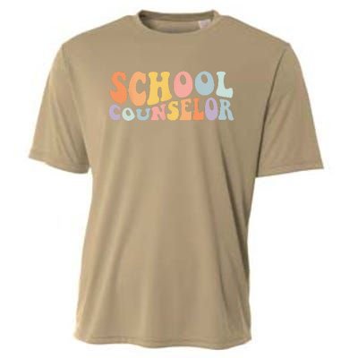 Back To School School Guidance Counselor Teacher Student Cooling Performance Crew T-Shirt