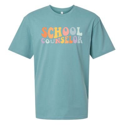 Back To School School Guidance Counselor Teacher Student Sueded Cloud Jersey T-Shirt