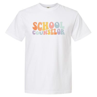 Back To School School Guidance Counselor Teacher Student Garment-Dyed Heavyweight T-Shirt