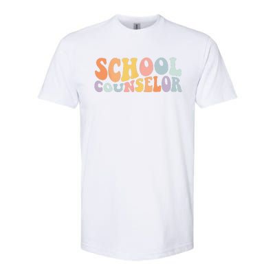 Back To School School Guidance Counselor Teacher Student Softstyle CVC T-Shirt