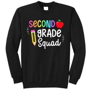 Back To School 2nd Grade Squad 2nd Graders Crew Team Funny Sweatshirt