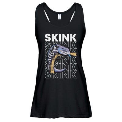 Blue Tongue Skink 80S Style Reptile Keeper Lizard Owner Ladies Essential Flowy Tank