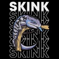 Blue Tongue Skink 80S Style Reptile Keeper Lizard Owner Poster