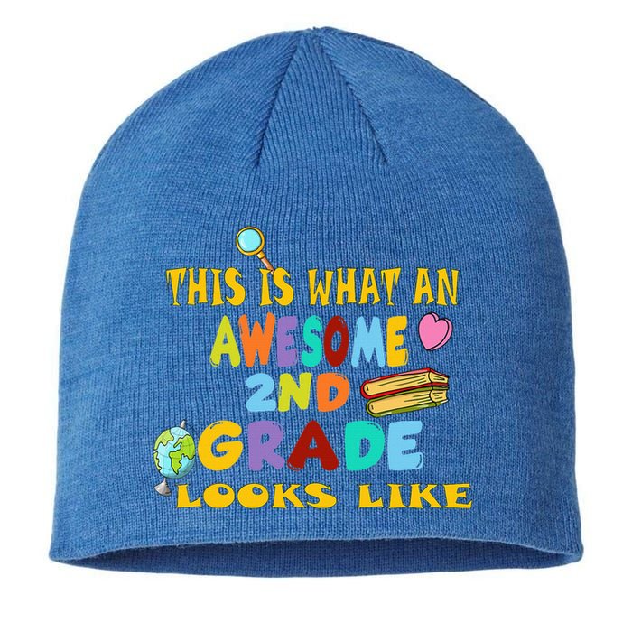 Back To School 2nd Grade Awesome Second Grader Looks Like Sustainable Beanie