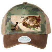 Boop The Snoot Of A German Shepherd Funny Dog Meme Legacy Tie Dye Trucker Hat
