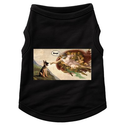 Boop The Snoot Of A German Shepherd Funny Dog Meme Doggie Tank