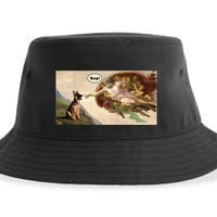 Boop The Snoot Of A German Shepherd Funny Dog Meme Sustainable Bucket Hat