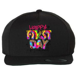 Back To School Teacher Student Happy First Day Of School Wool Snapback Cap