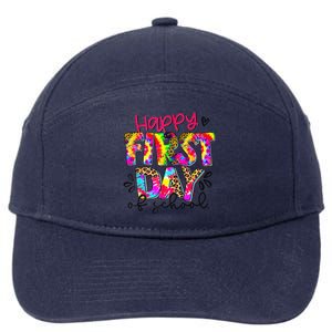 Back To School Teacher Student Happy First Day Of School 7-Panel Snapback Hat