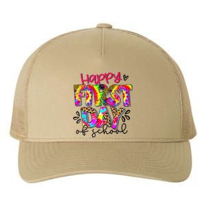 Back To School Teacher Student Happy First Day Of School Yupoong Adult 5-Panel Trucker Hat