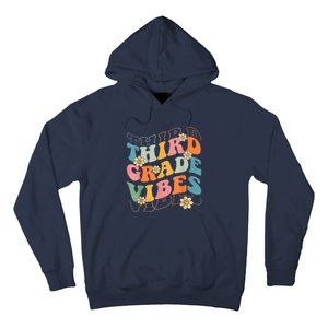 Back To School Third Grade Vibes Retro Teacher Wo Kid Hoodie