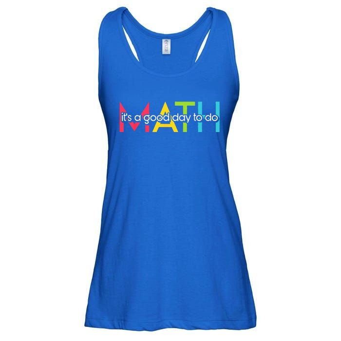 Back To School Its A Good Day To Do Math Teachers Ladies Essential Flowy Tank