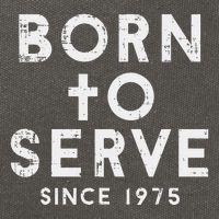Born To Serve Cross God Jesus Faith Christian Cotton Canvas Backpack