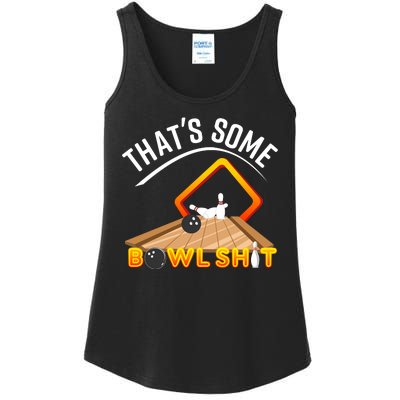 Bowling That Some Bowlshit Ladies Essential Tank