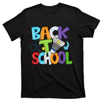 Back To School Badminton Players Funny First Day Of School T-Shirt