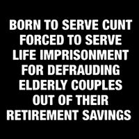 Born To Serve Cunt Forced To Serve Life Imprisonment For Defrauding Elderly Coup Impact Tech Backpack