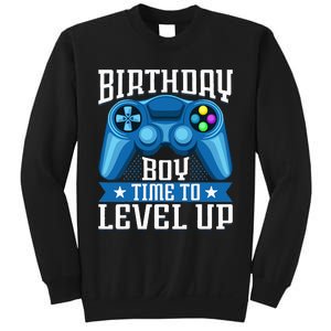 Birthday Time to Level Up Video Game Birthday Gamer Sweatshirt