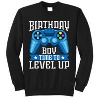 Birthday Time to Level Up Video Game Birthday Gamer Sweatshirt