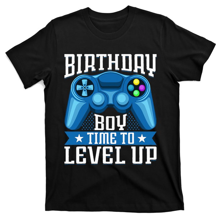 Birthday Time to Level Up Video Game Birthday Gamer T-Shirt