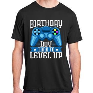 Birthday Time to Level Up Video Game Birthday Gamer Adult ChromaSoft Performance T-Shirt