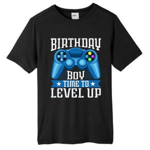 Birthday Time to Level Up Video Game Birthday Gamer Tall Fusion ChromaSoft Performance T-Shirt