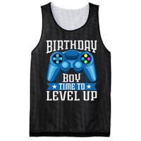 Birthday Time to Level Up Video Game Birthday Gamer Mesh Reversible Basketball Jersey Tank