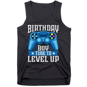 Birthday Time to Level Up Video Game Birthday Gamer Tank Top