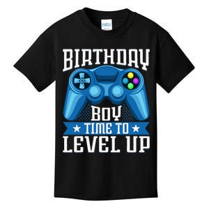 Birthday Time to Level Up Video Game Birthday Gamer Kids T-Shirt