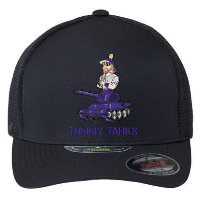 Baseball Tommy Tanks Tommy Funny Tanks Tommy Tanks Flexfit Unipanel Trucker Cap