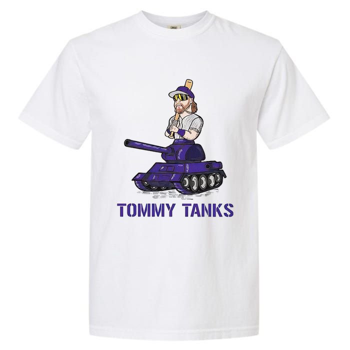 Baseball Tommy Tanks Tommy Funny Tanks Tommy Tanks Garment-Dyed Heavyweight T-Shirt