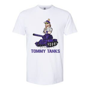 Baseball Tommy Tanks Tommy Funny Tanks Tommy Tanks Softstyle CVC T-Shirt