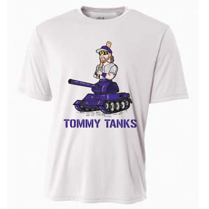 Baseball Tommy Tanks Tommy Funny Tanks Tommy Tanks Cooling Performance Crew T-Shirt