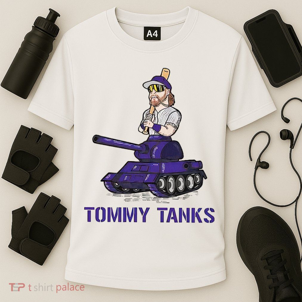 Baseball Tommy Tanks Tommy Funny Tanks Tommy Tanks Performance Shirt