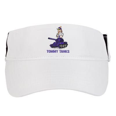 Baseball Tommy Tanks Tommy Funny Tanks Tommy Tanks Adult Drive Performance Visor
