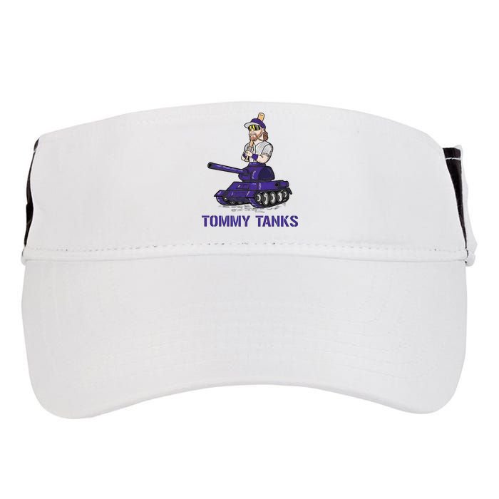 Baseball Tommy Tanks Tommy Funny Tanks Tommy Tanks Adult Drive Performance Visor