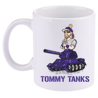Baseball Tommy Tanks Tommy Funny Tanks Tommy Tanks 11oz C Handle Ceramic Mug