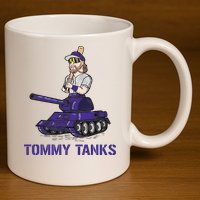 Baseball Tommy Tanks Tommy Funny Tanks Tommy Tanks 11oz C Handle Ceramic Mug
