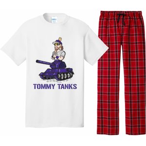 Baseball Tommy Tanks Tommy Funny Tanks Tommy Tanks Pajama Set