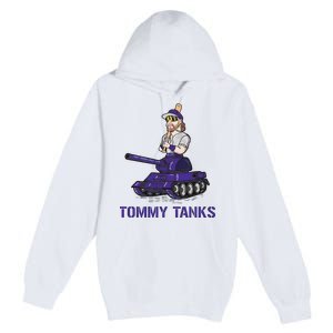 Baseball Tommy Tanks Tommy Funny Tanks Tommy Tanks Premium Pullover Hoodie