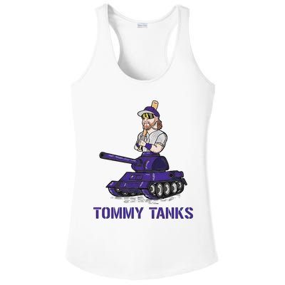 Baseball Tommy Tanks Tommy Funny Tanks Tommy Tanks Ladies PosiCharge Competitor Racerback Tank