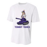 Baseball Tommy Tanks Tommy Funny Tanks Tommy Tanks Performance Sprint T-Shirt