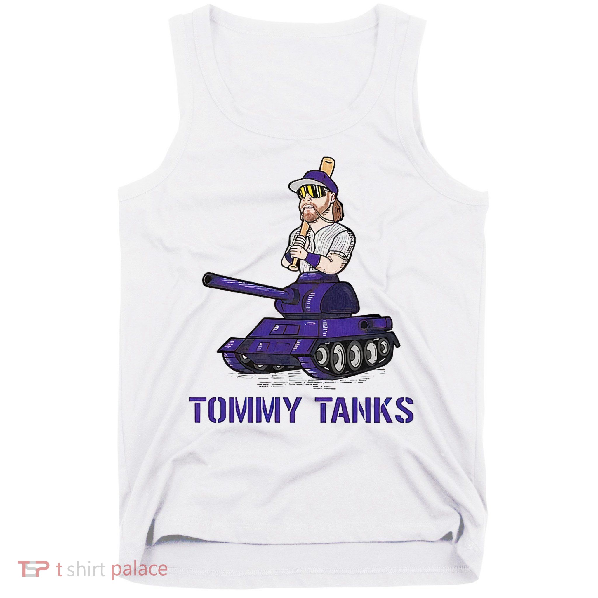Baseball Tommy Tanks Tommy Funny Tanks Tommy Tanks Tank Top