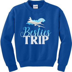 Besties Trip Trip Gift Kids Sweatshirt