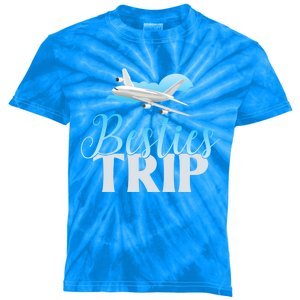 Besties Trip Trip Gift Kids Tie-Dye T-Shirt