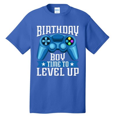 Birthday Time To Level Up Video Game Birthday Gamer Tall T-Shirt