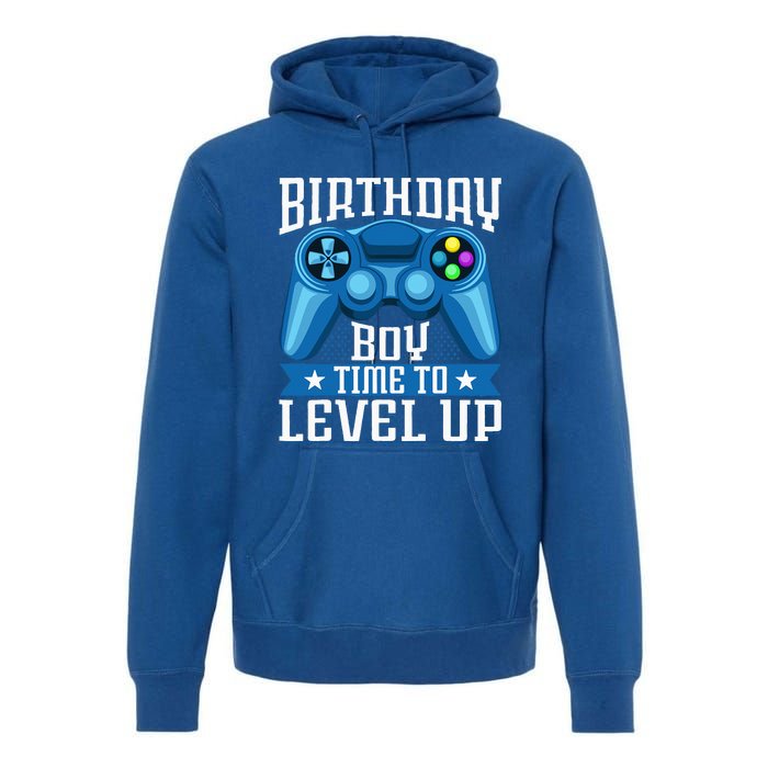 Birthday Time To Level Up Video Game Birthday Gamer Premium Hoodie