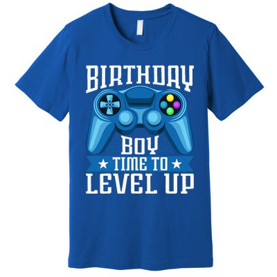 Birthday Time To Level Up Video Game Birthday Gamer Premium T-Shirt