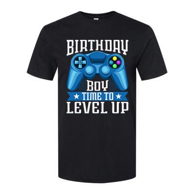 Birthday Time To Level Up Video Game Birthday Gamer Softstyle CVC T-Shirt