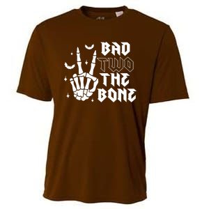 Bad Two The Bone Birthday 2nd 2 Years Old Birthday Cooling Performance Crew T-Shirt