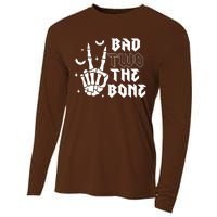 Bad Two The Bone Birthday 2nd 2 Years Old Birthday Cooling Performance Long Sleeve Crew